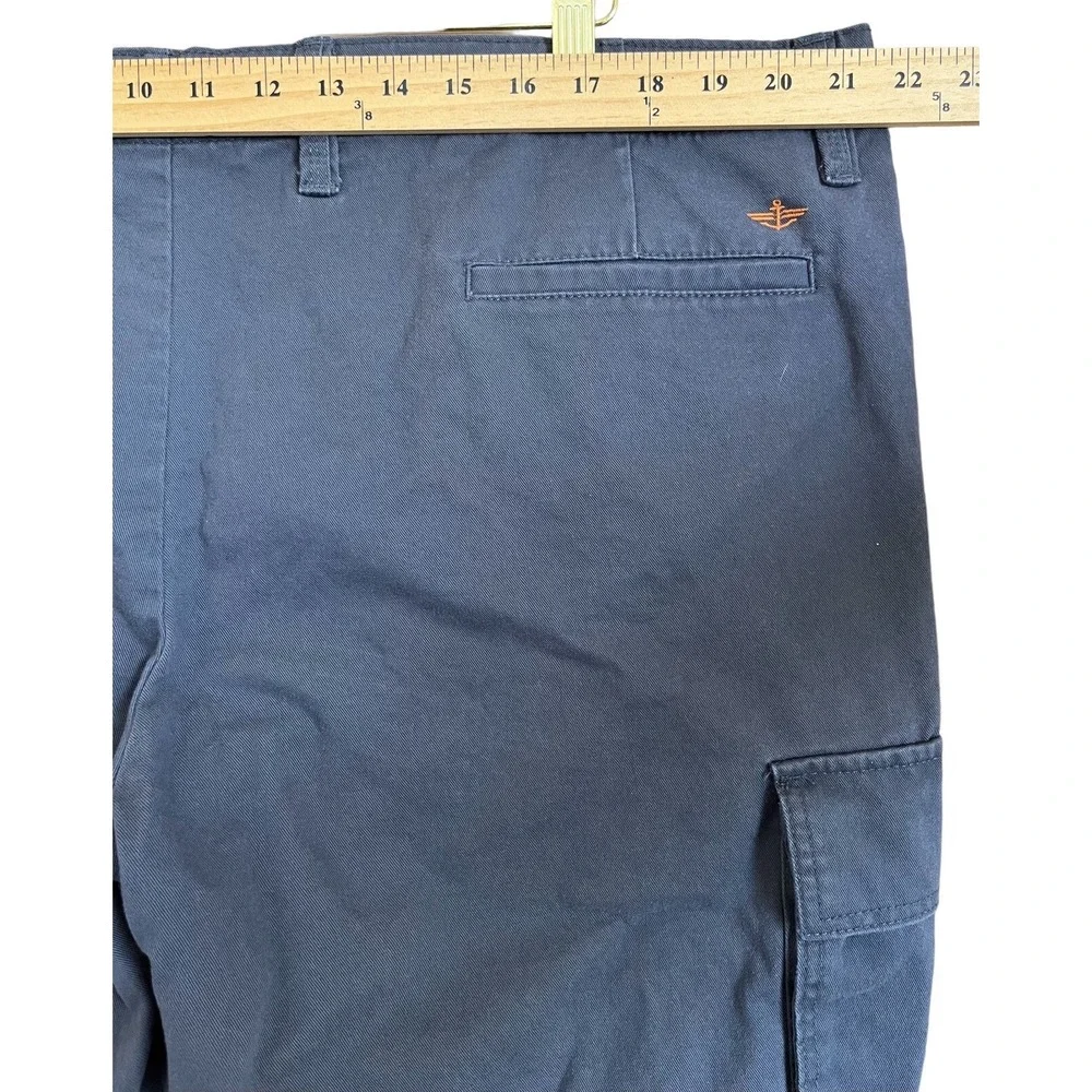 Dockers Cargo Shorts Mens 42 Slate Blue Cotton Outdoor Hiking Campcore Casual